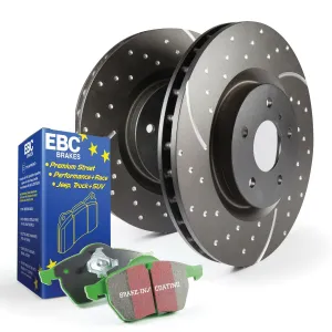 EBC Brakes S10KR1383 S10 Kits Greenstuff 2000 and GD Rotors