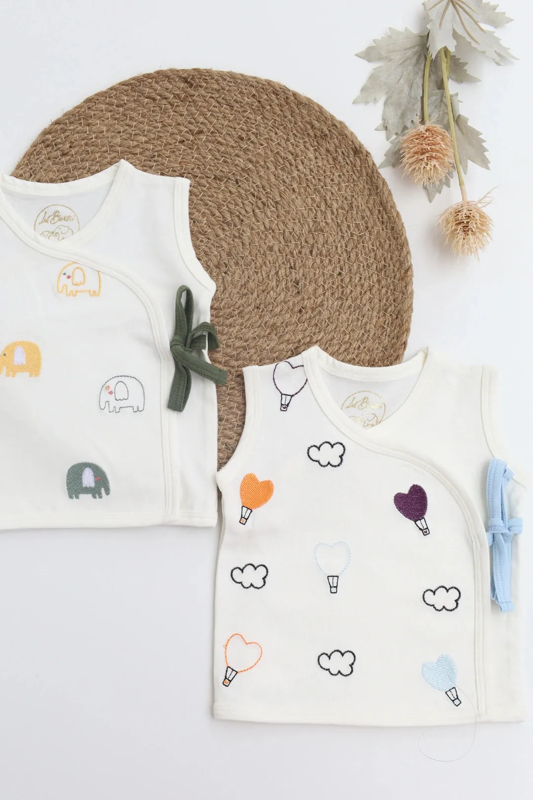 Ellie-Baby Jabla-Kimono Style-Pack of 2
