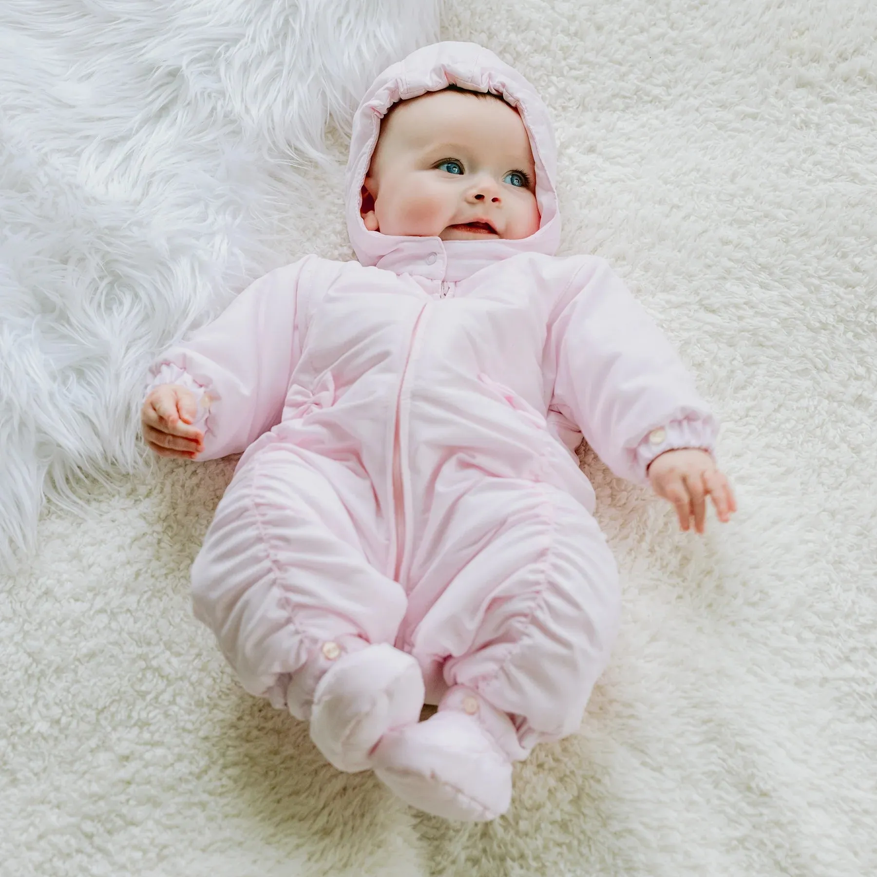 Emile et Rose - Pink snowsuit, Estelle