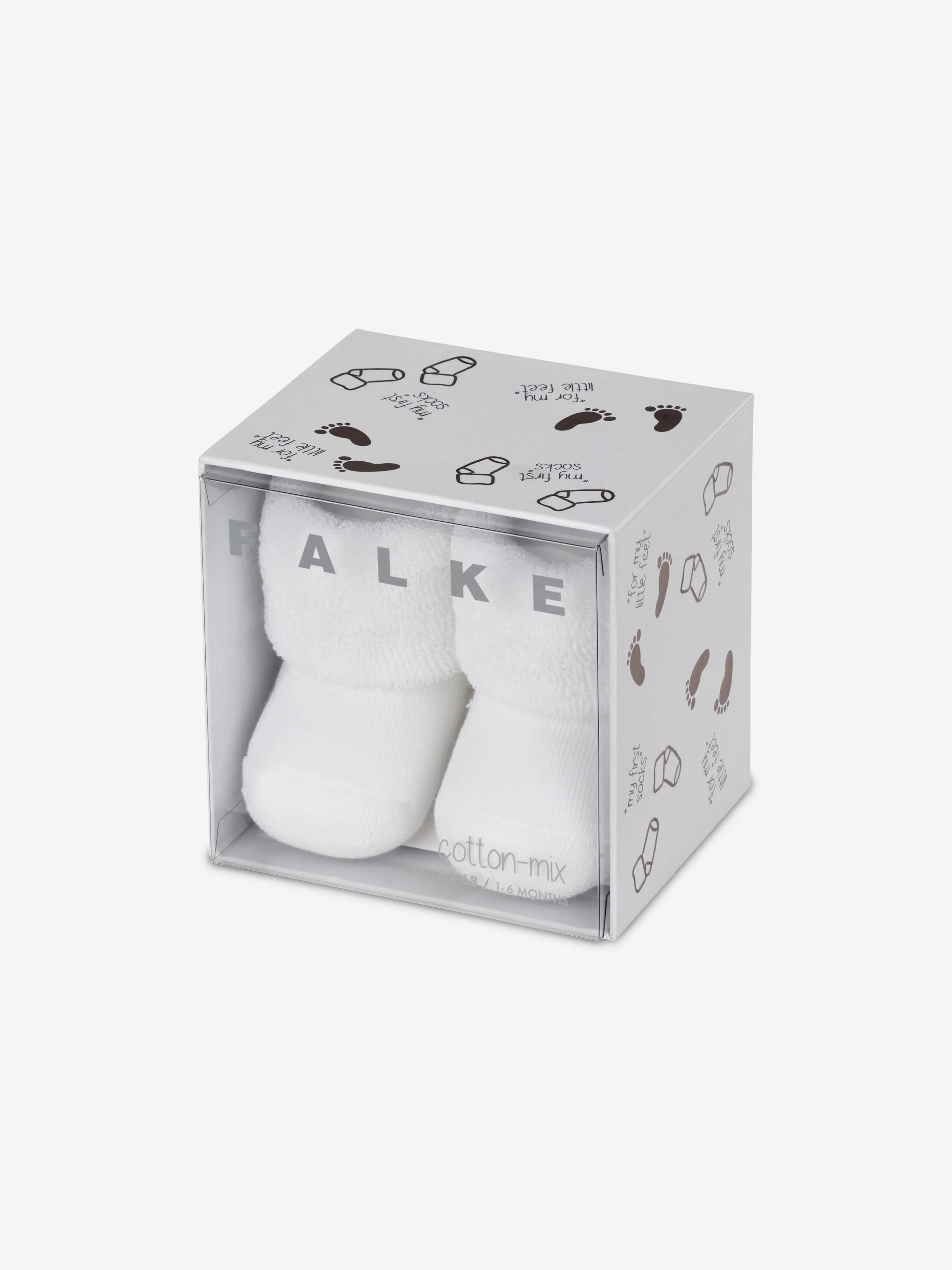 Falke Baby Erstling Socks Gift Box in White