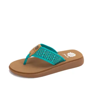 Garcia Turquoise Flip Flops