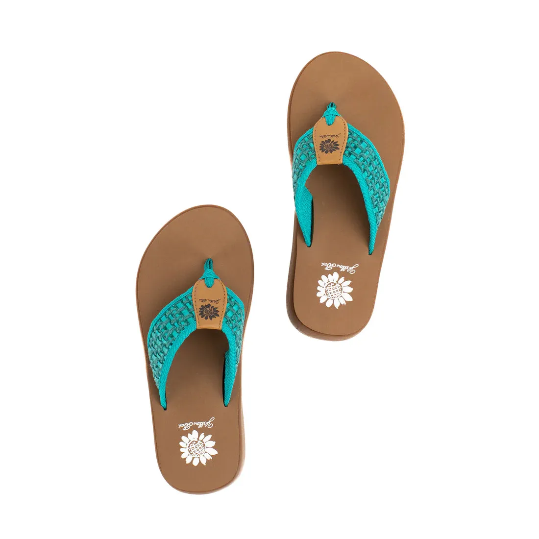 Garcia Turquoise Flip Flops
