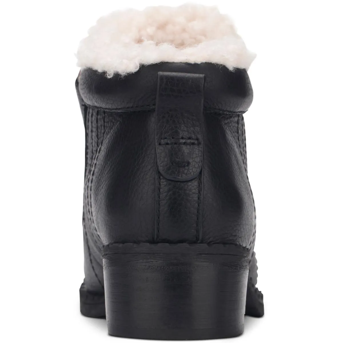 Gentle Souls by Kenneth Cole Womens Best Stitch Leather Shearling Shooties