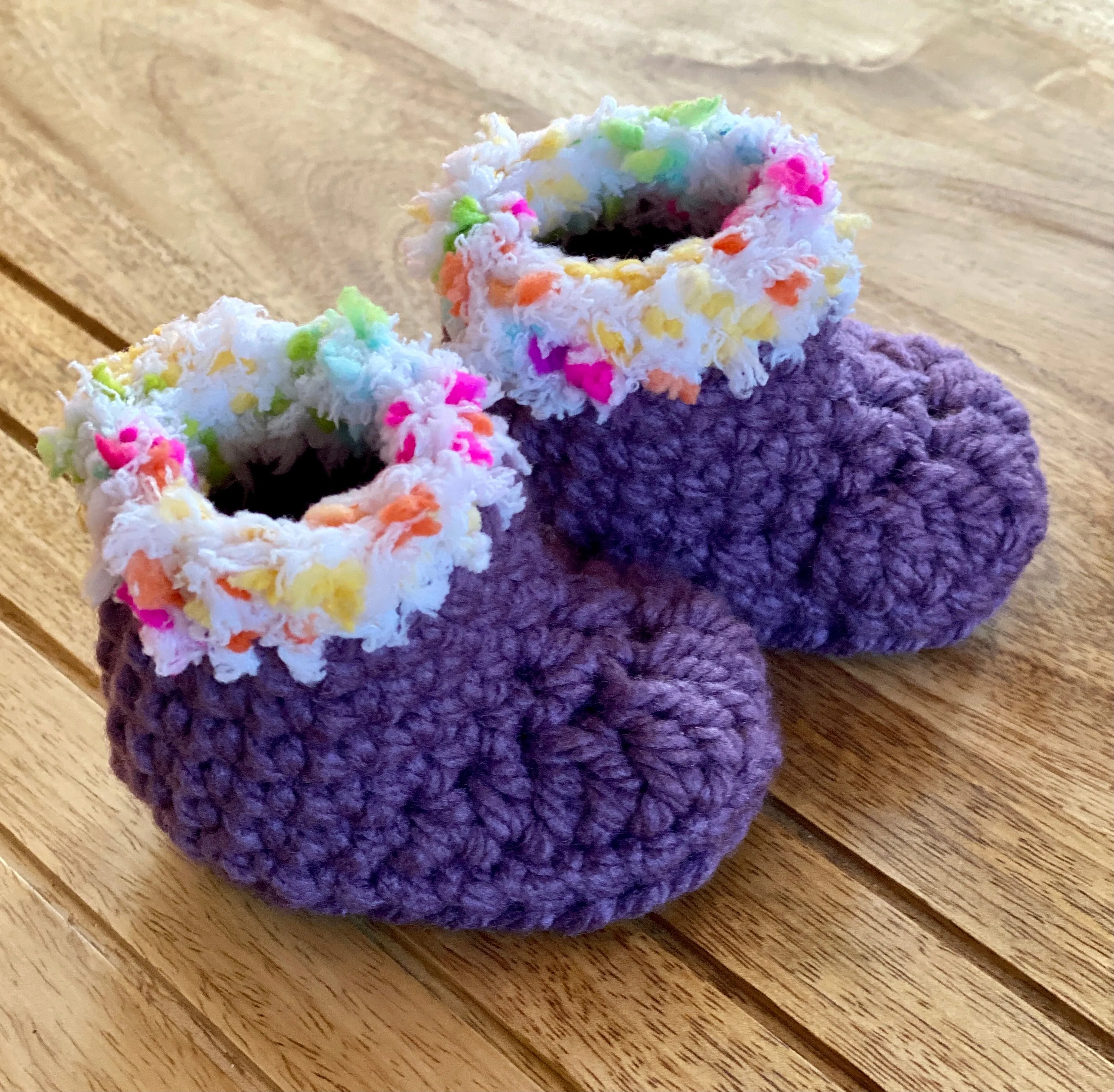 Handmade Baby Booties