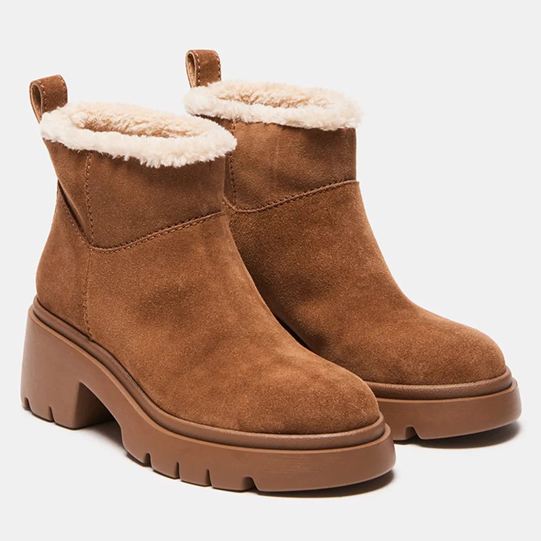 HATCHER BROWN SUEDE