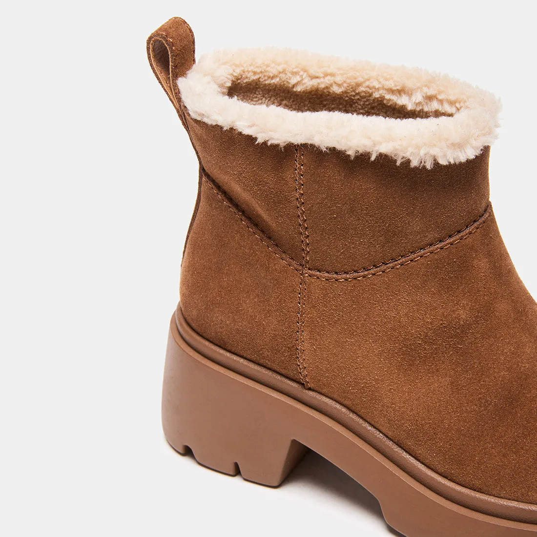 HATCHER BROWN SUEDE