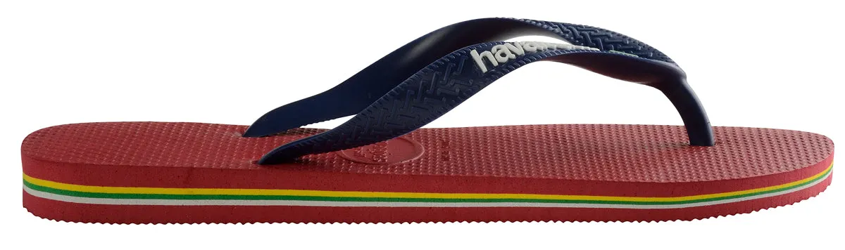 Havaianas Brasil Logo In Red