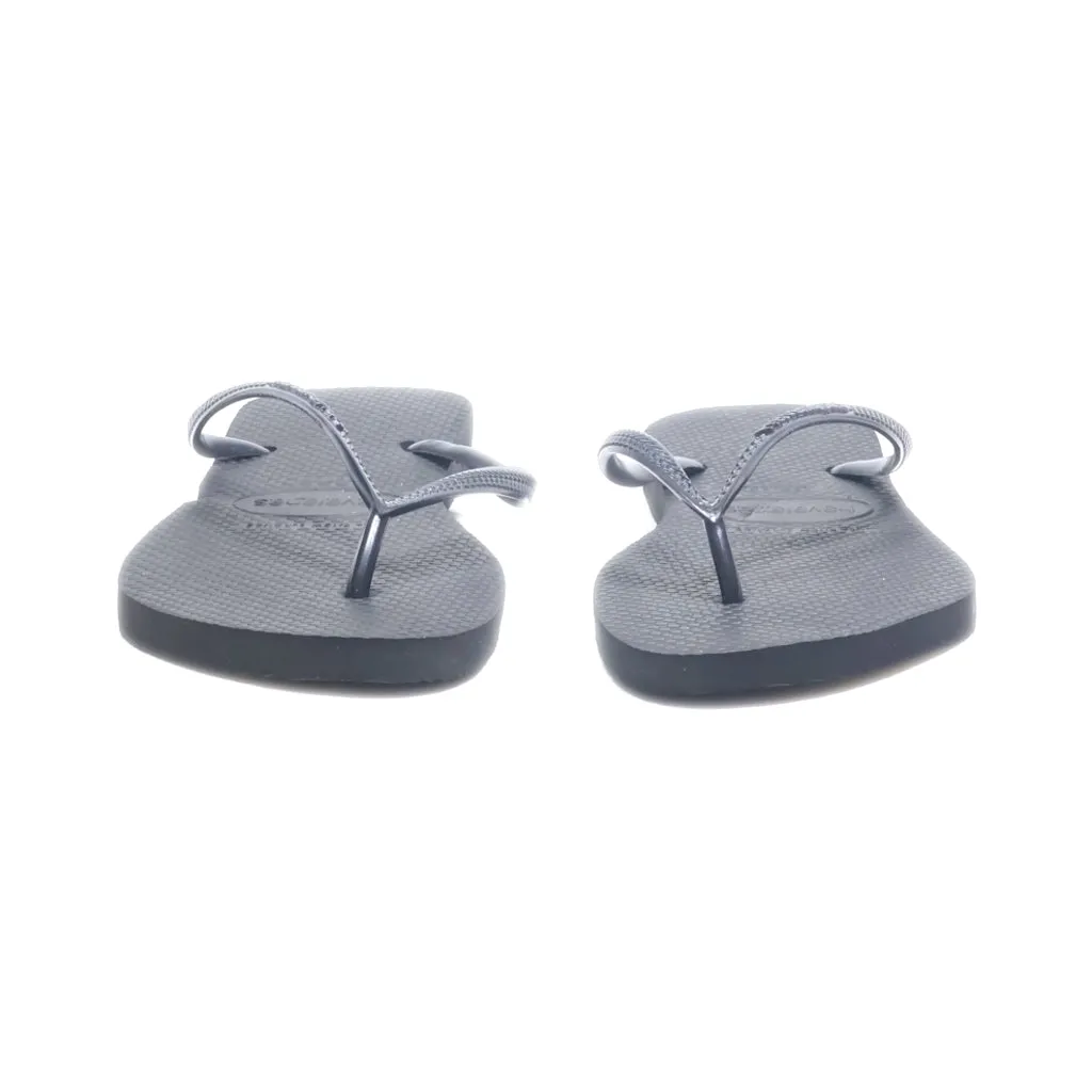 Havaianas Flip Flops Eva Black Colour For Women