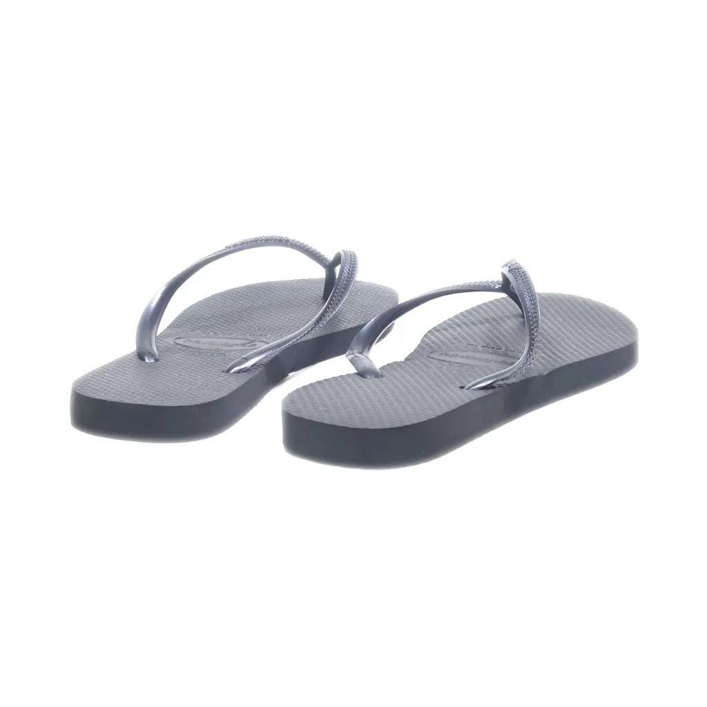 Havaianas Flip Flops Eva Black Colour For Women