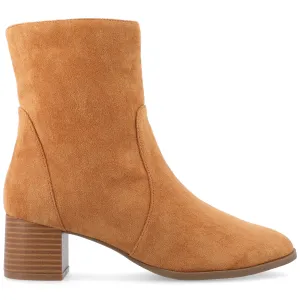 HAYVEN ALMOND TOE BOOTIES IN WIDE
