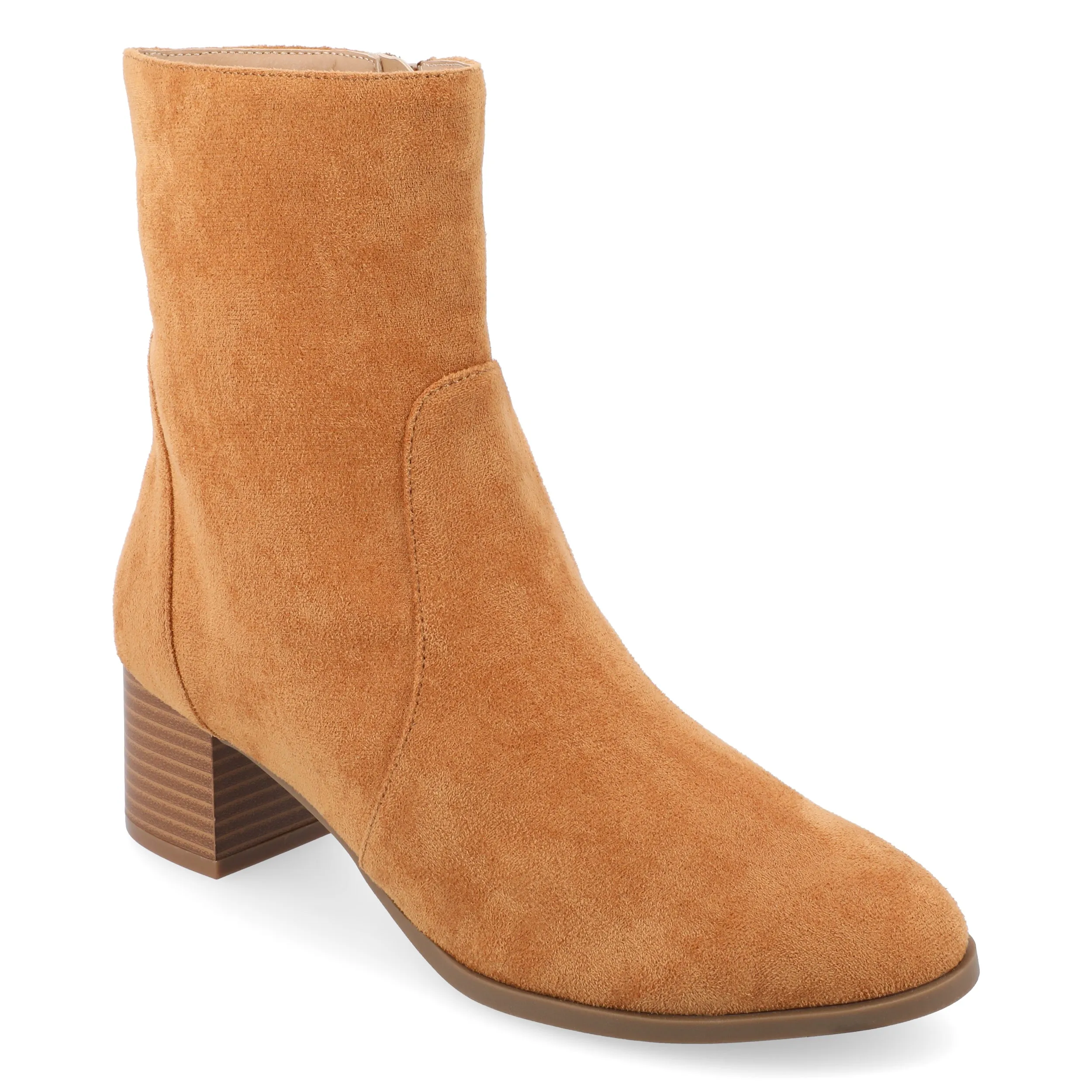 HAYVEN ALMOND TOE BOOTIES IN WIDE