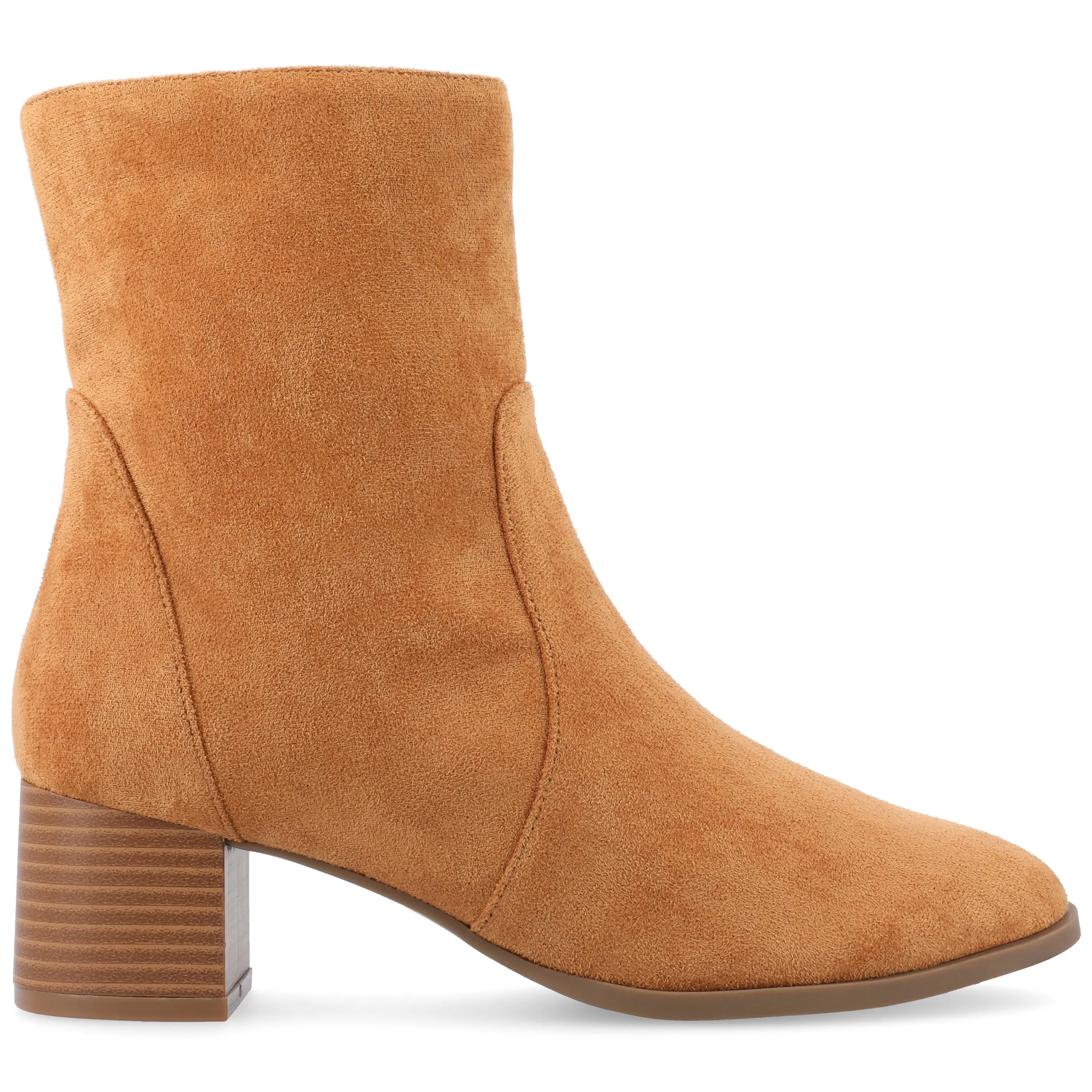 HAYVEN ALMOND TOE BOOTIES IN WIDE