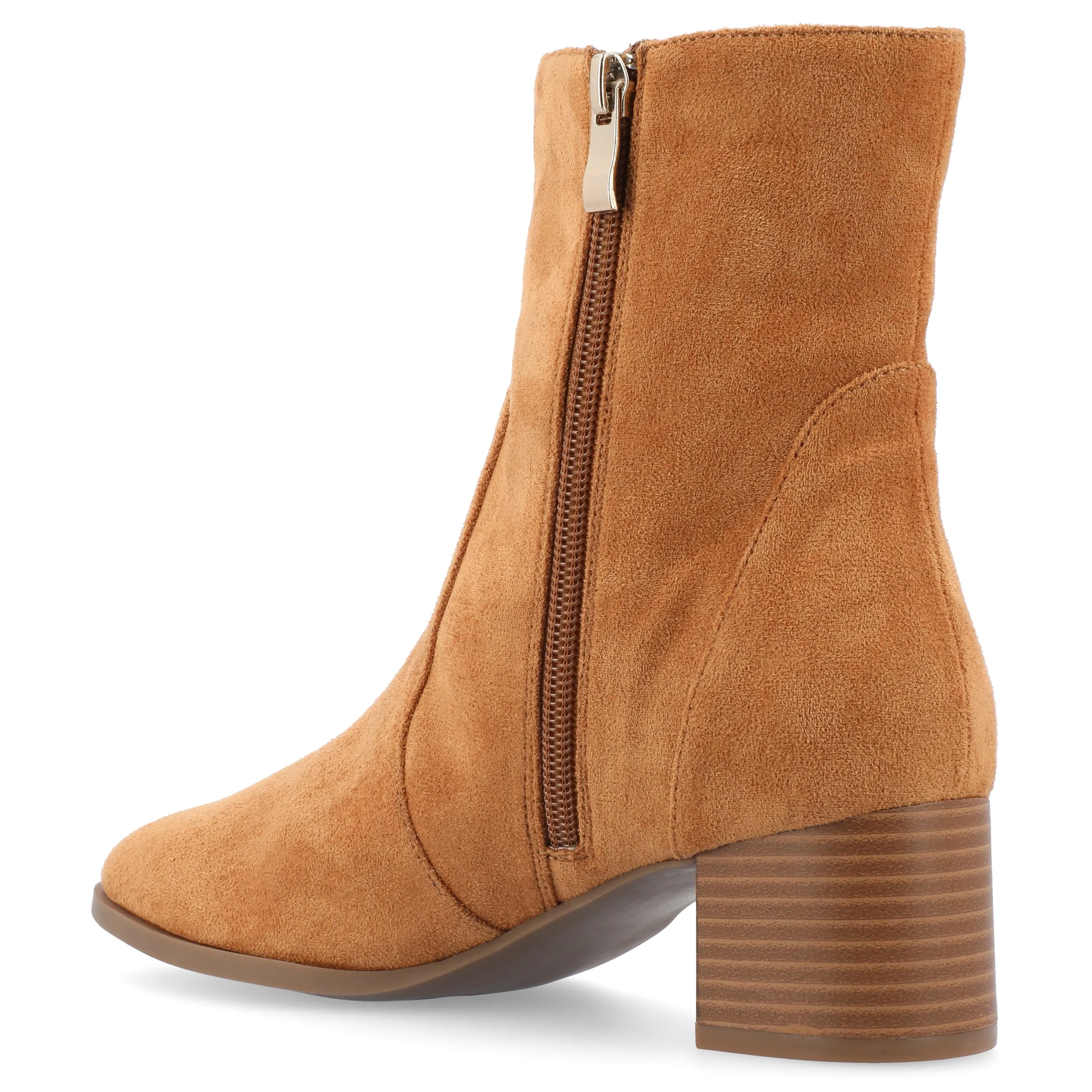 HAYVEN ALMOND TOE BOOTIES IN WIDE