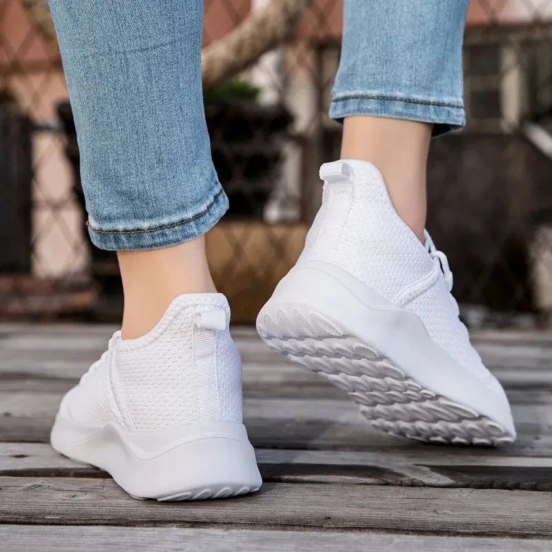 Hnzxzm Comfortable Casual Men's Sneaker Ultralight Running Shoes Mesh Breathable Non-slip Wear-resistant