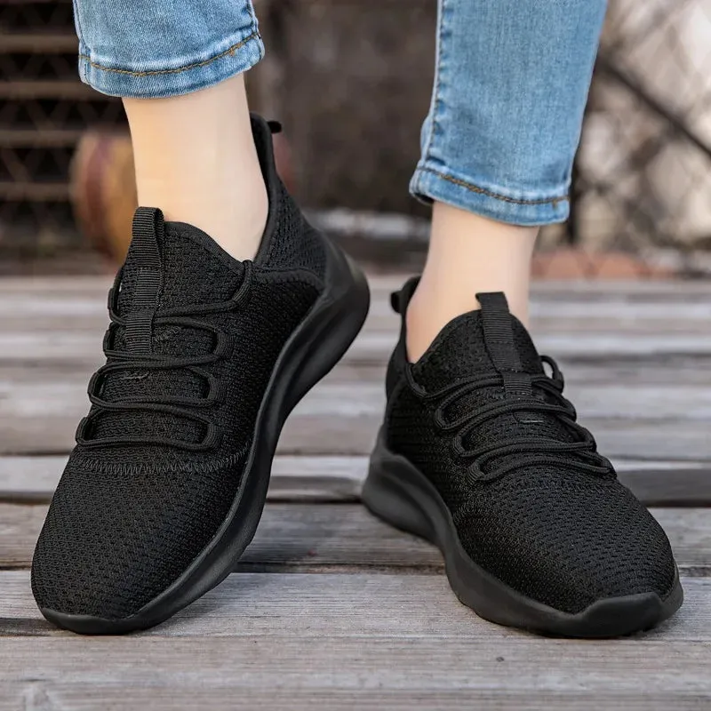Hnzxzm Comfortable Casual Men's Sneaker Ultralight Running Shoes Mesh Breathable Non-slip Wear-resistant