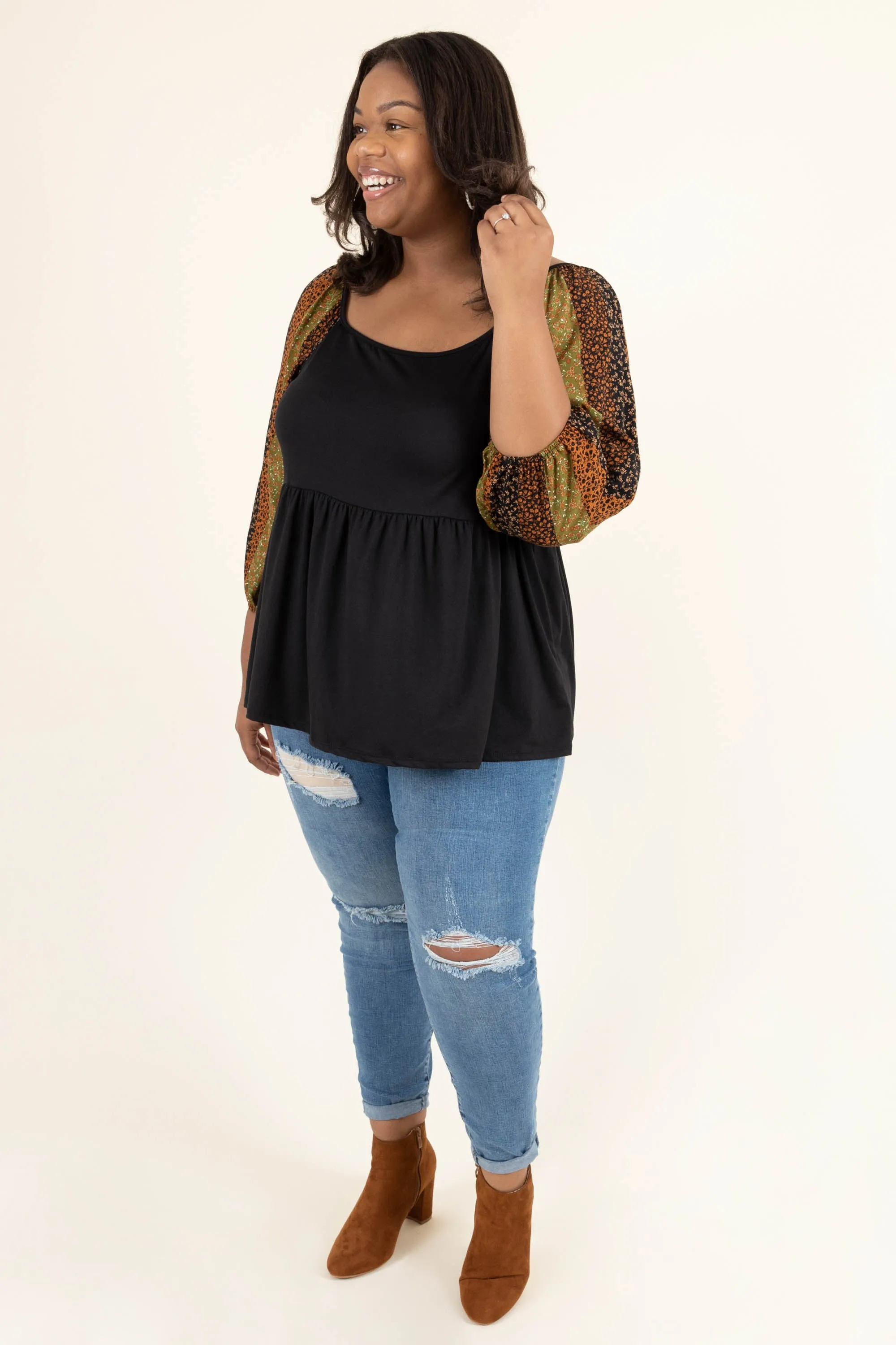 Imagine The Possibilities Top, Black
