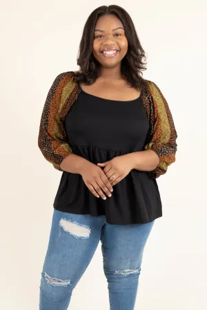 Imagine The Possibilities Top, Black