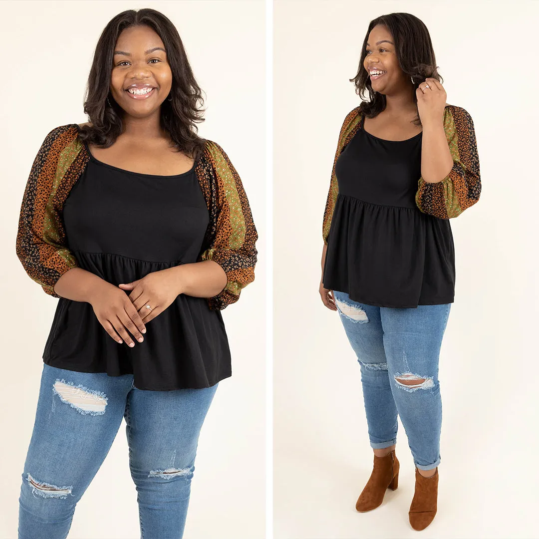 Imagine The Possibilities Top, Black