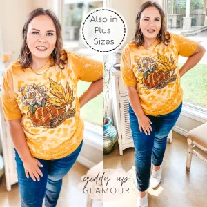 In Awe Of Autumn Hand-Drawn Pumpkin Harvest Fall Tee