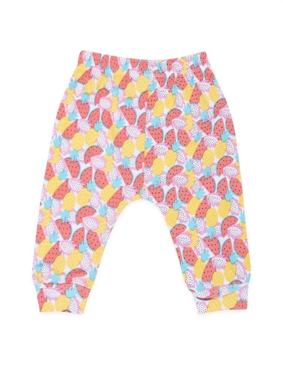 Infant Set Mittens Booties Cap Combo- Fruitilicious