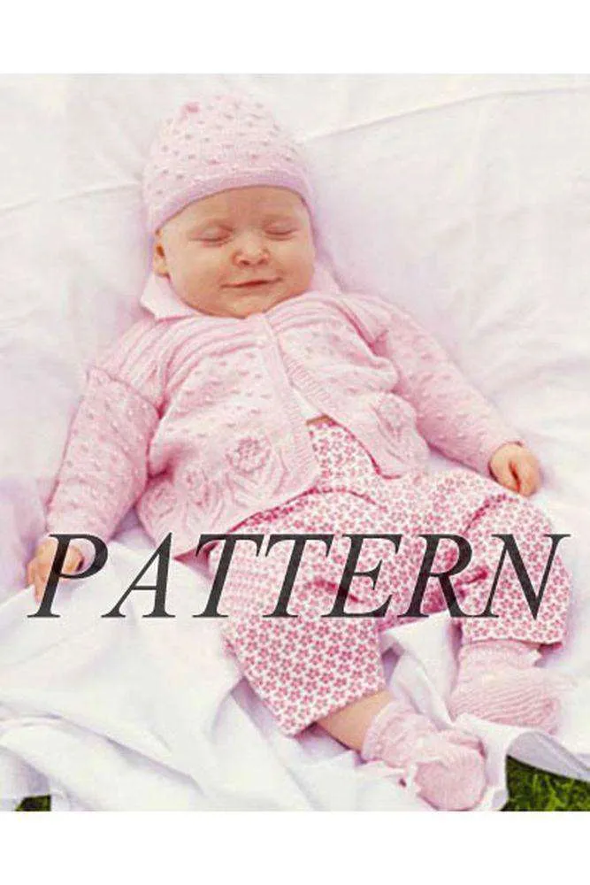 Jacket, Hat, and Booties *Pattern*
