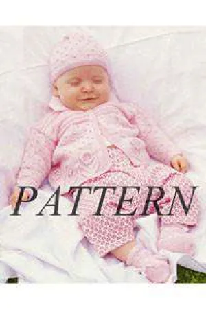 Jacket, Hat, and Booties *Pattern*