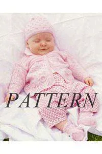 Jacket, Hat, and Booties *Pattern*
