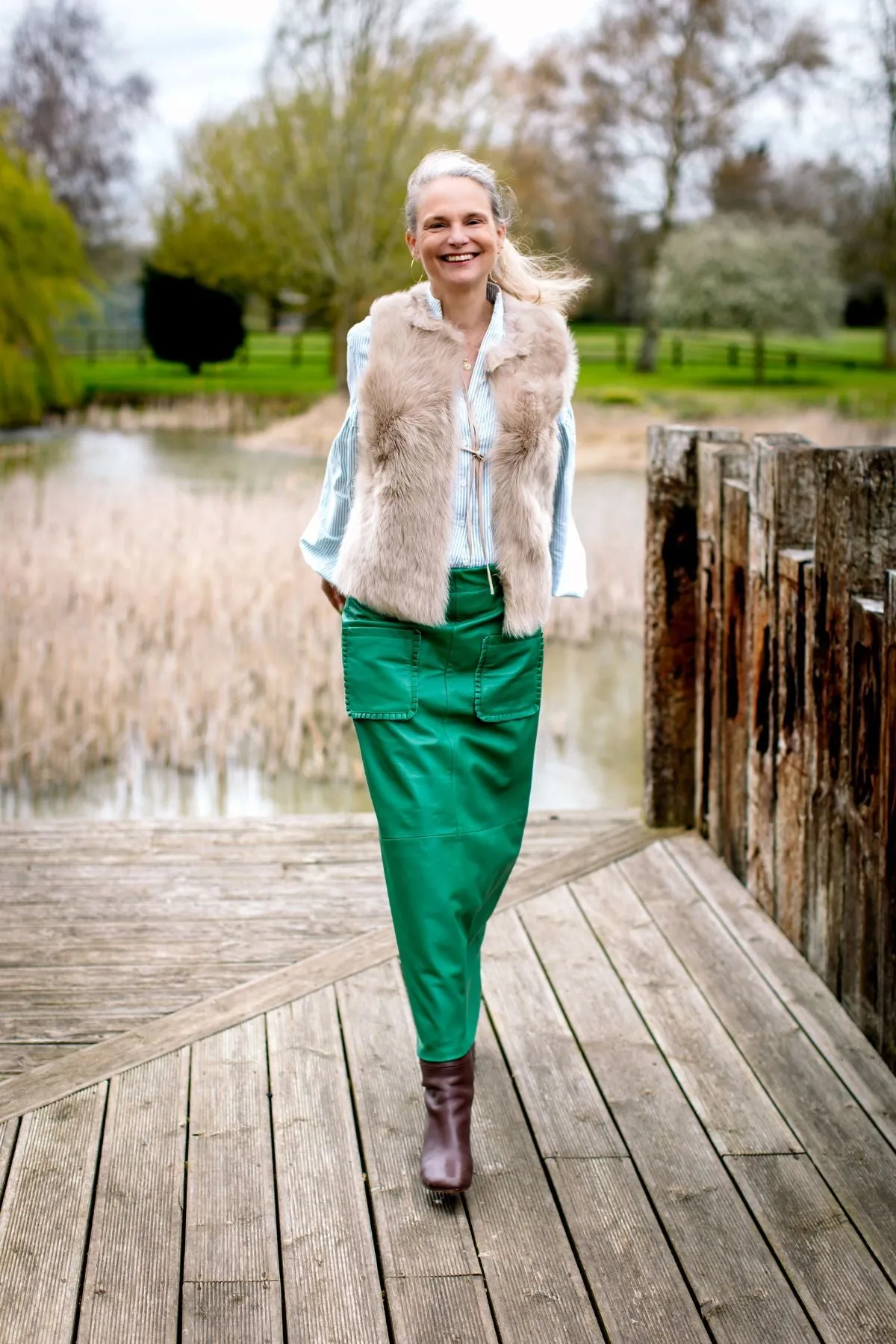 Janie Toscana Reversible Waistcoat