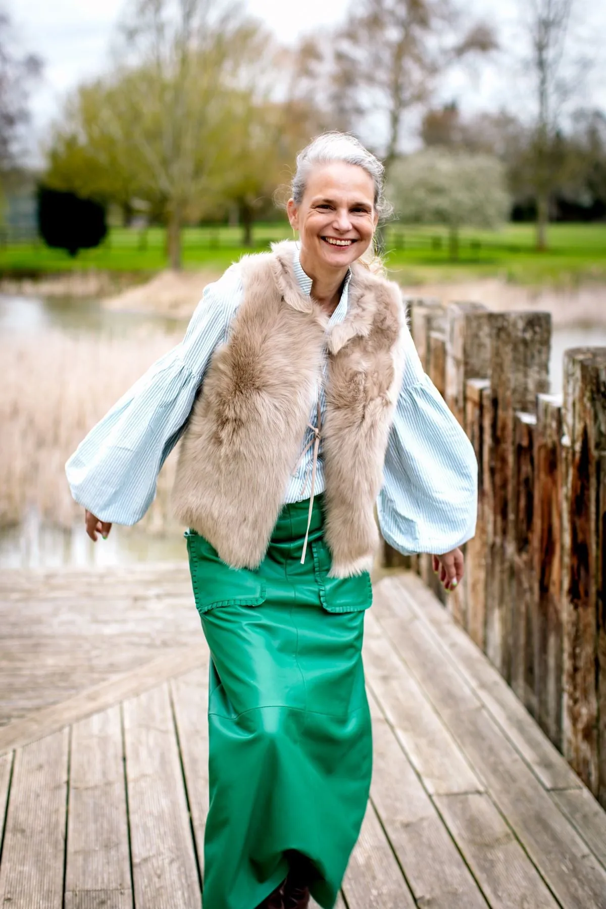 Janie Toscana Reversible Waistcoat