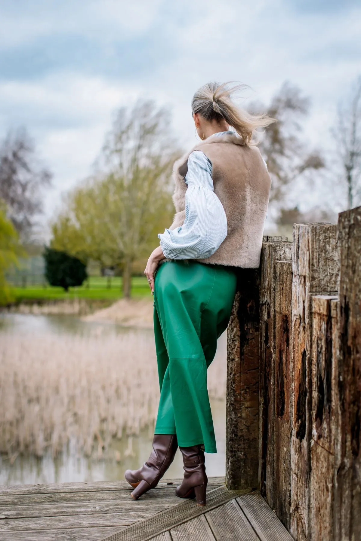 Janie Toscana Reversible Waistcoat