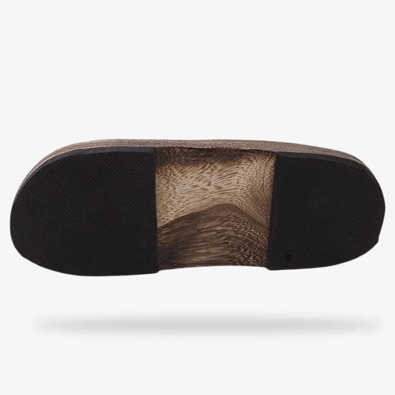 Japanese Wooden Flip Flops