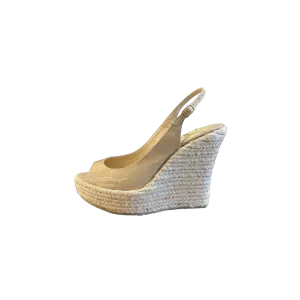 Jimmy Choo Patent Leather Espadrilles (Size 38)