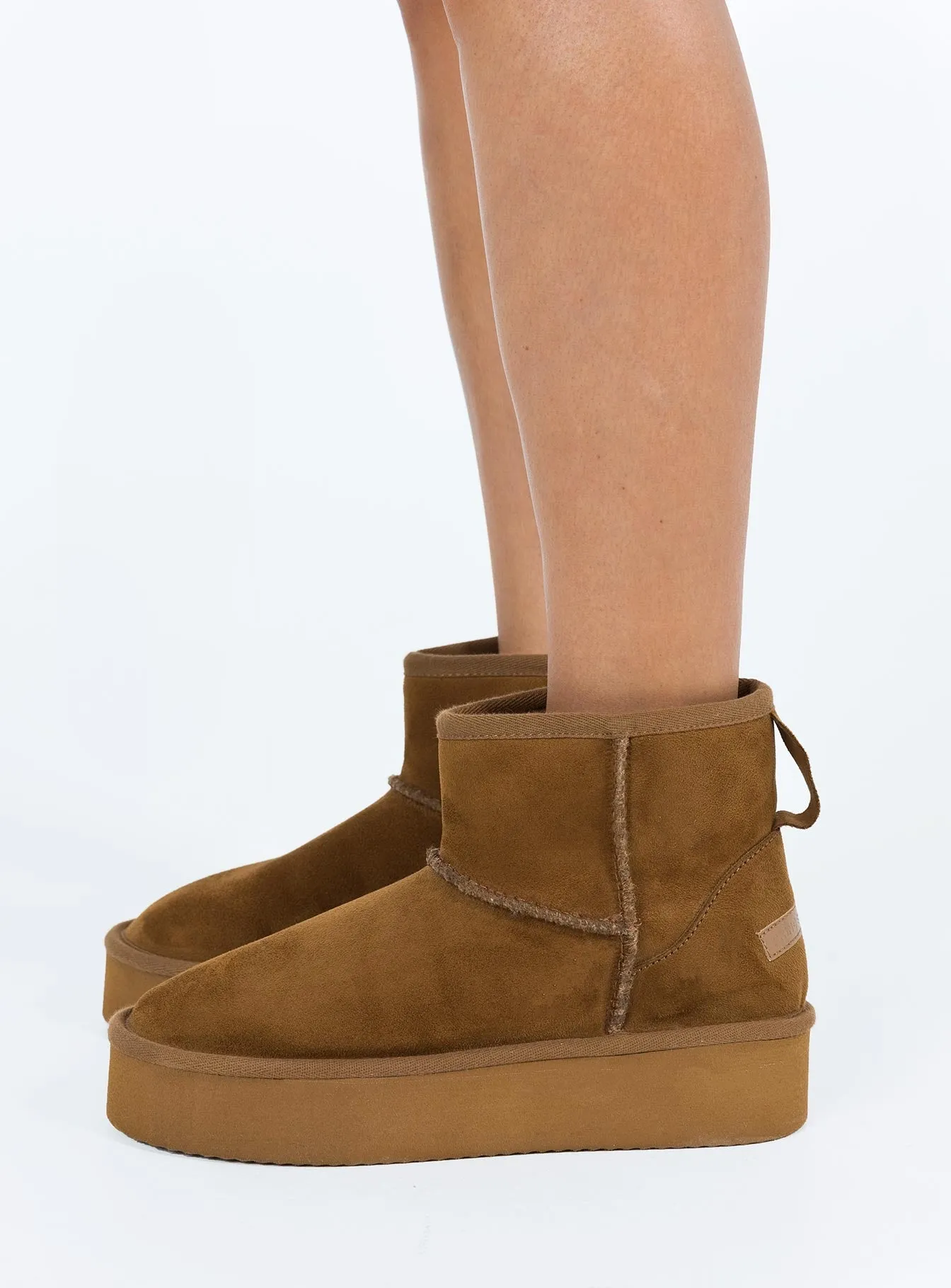 Joskaa Franz Shearling Boots Brown