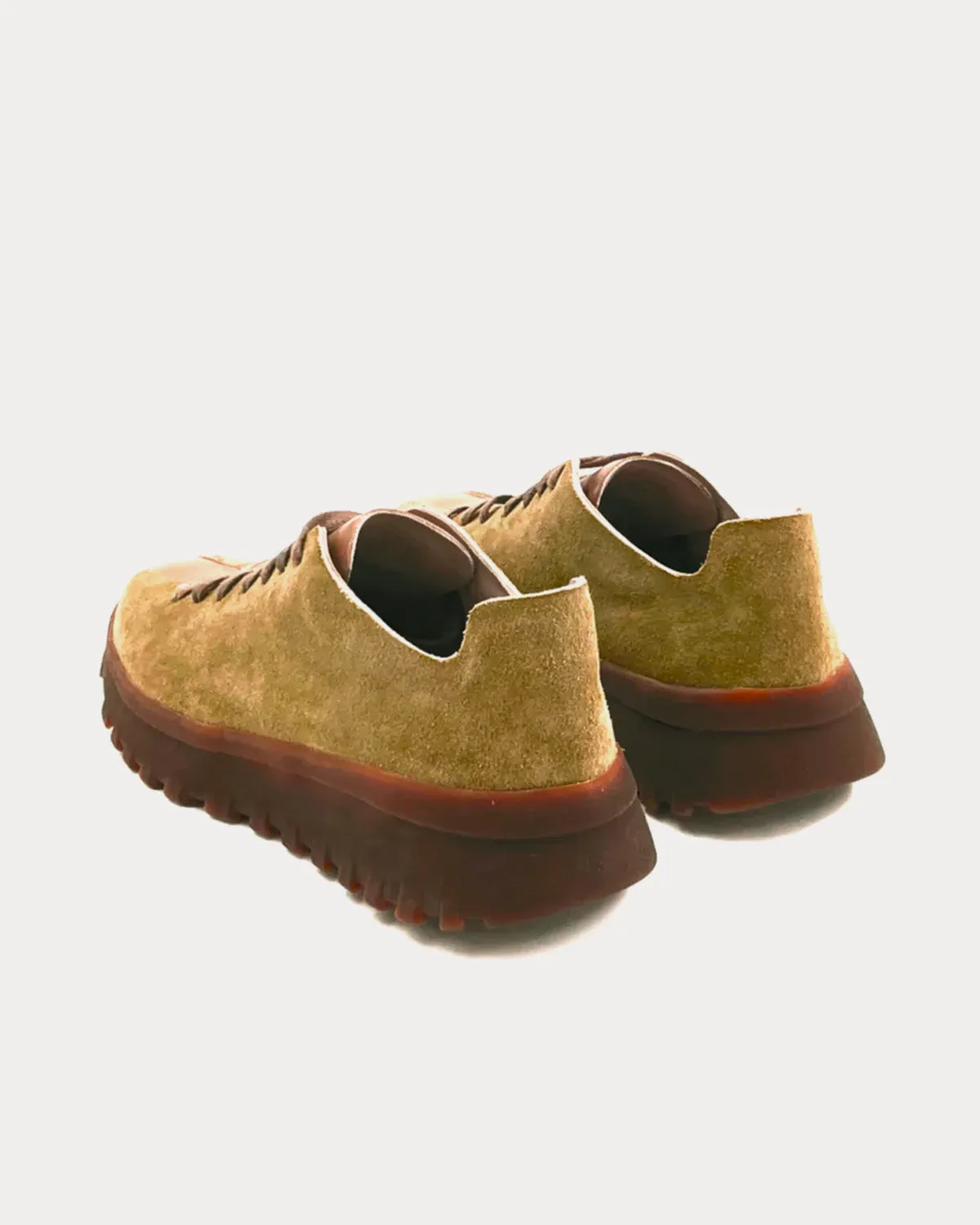 Latex Walker Military Low Top Sneakers