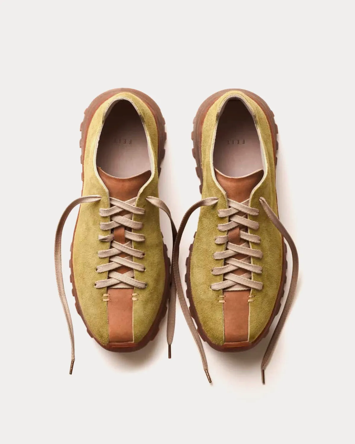 Latex Walker Military Low Top Sneakers