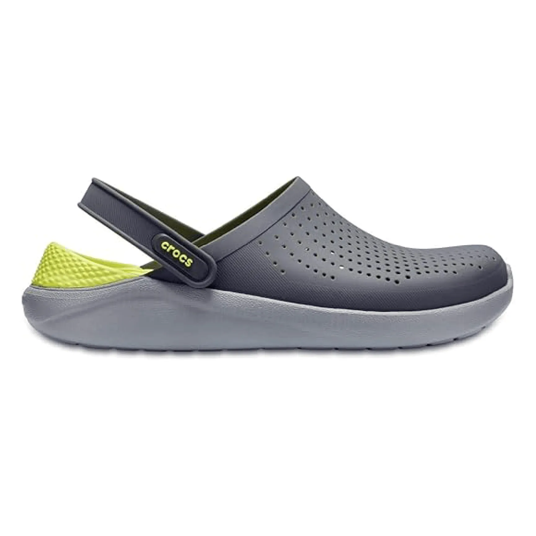 Literide 360 Unisex Clog Sandal Grey-Yellow White Sole