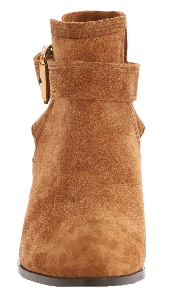 Mailea Calf Suede Casual Bootie
