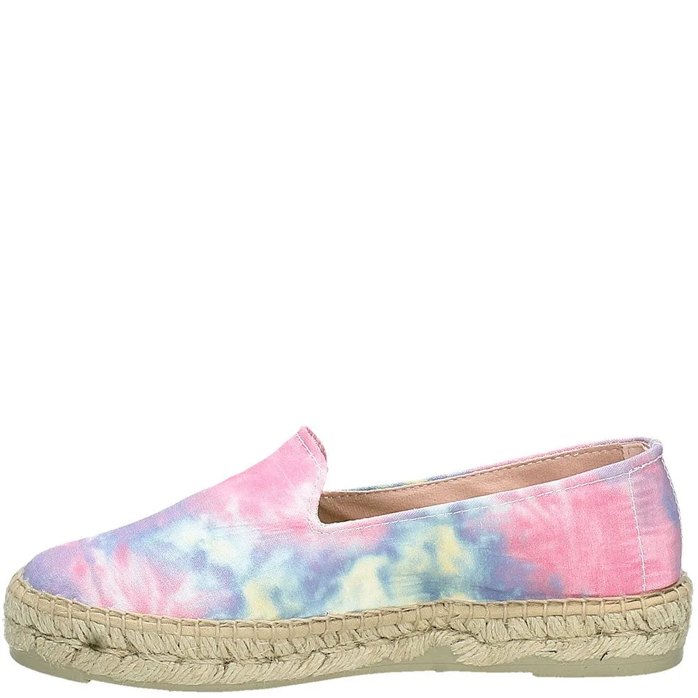 Manebì Espadrilles dalt villa tie-dye peony
