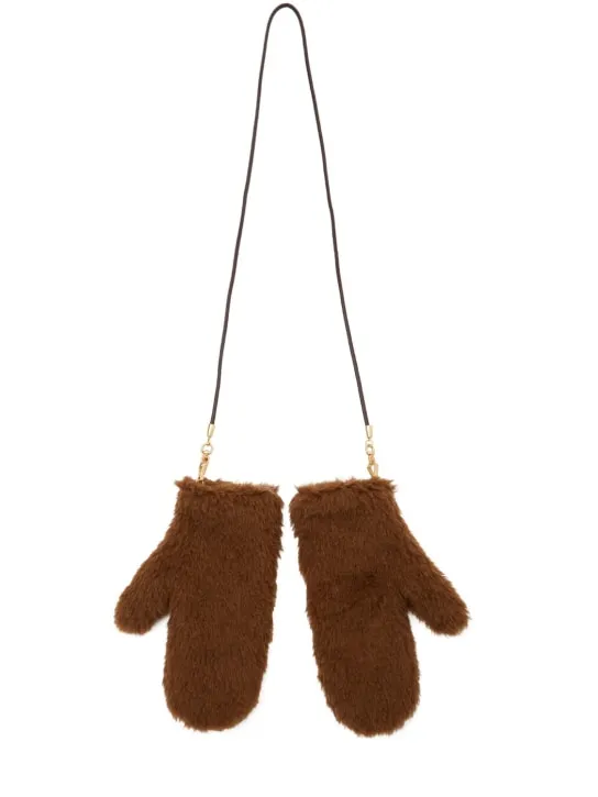 Max Mara   Ombrato shearling gloves 