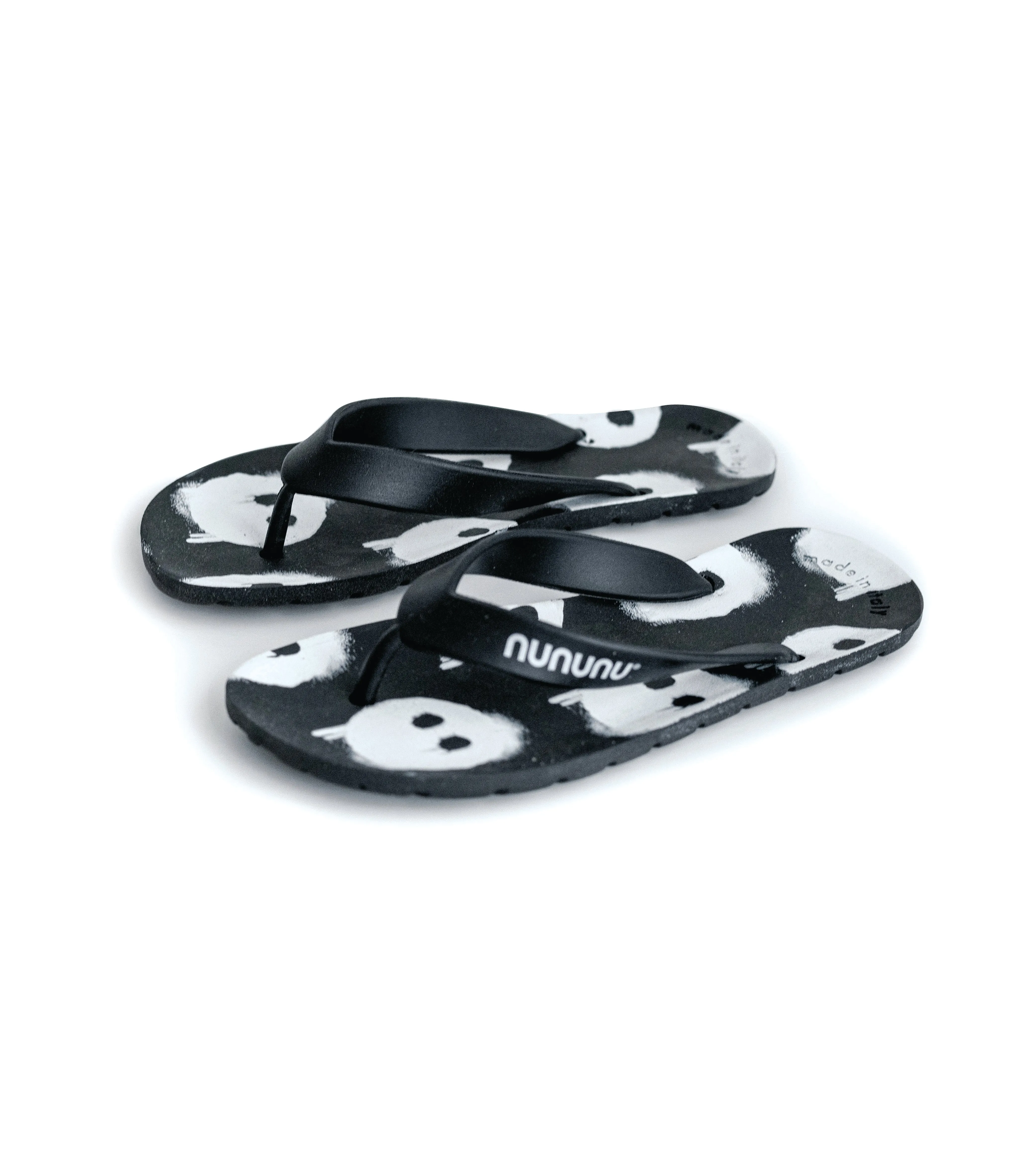melting masks flip flops