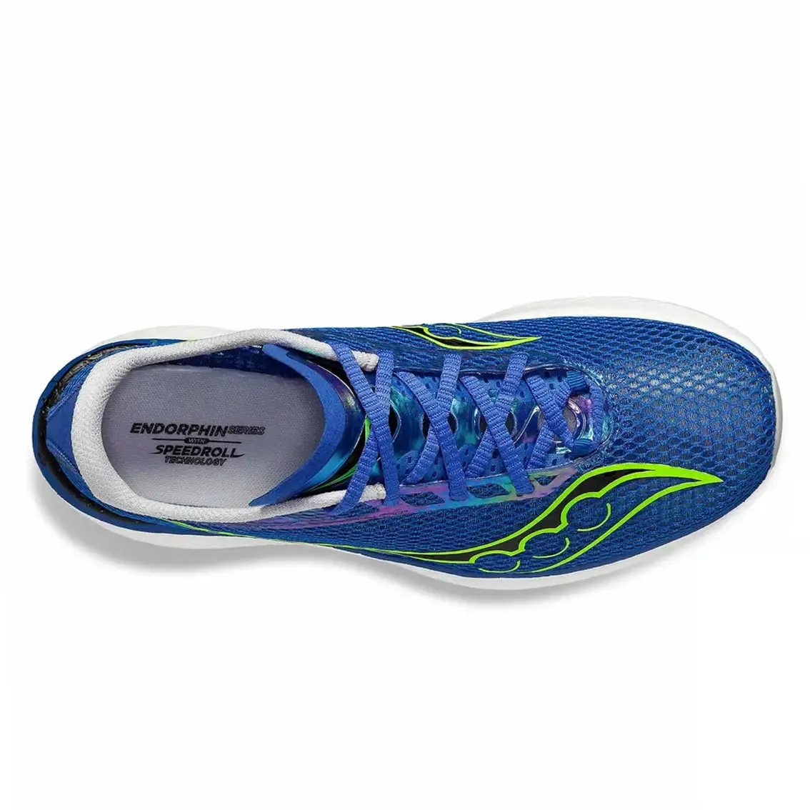 Mens Saucony Endorphin Pro 3 - Super Blue / Slime