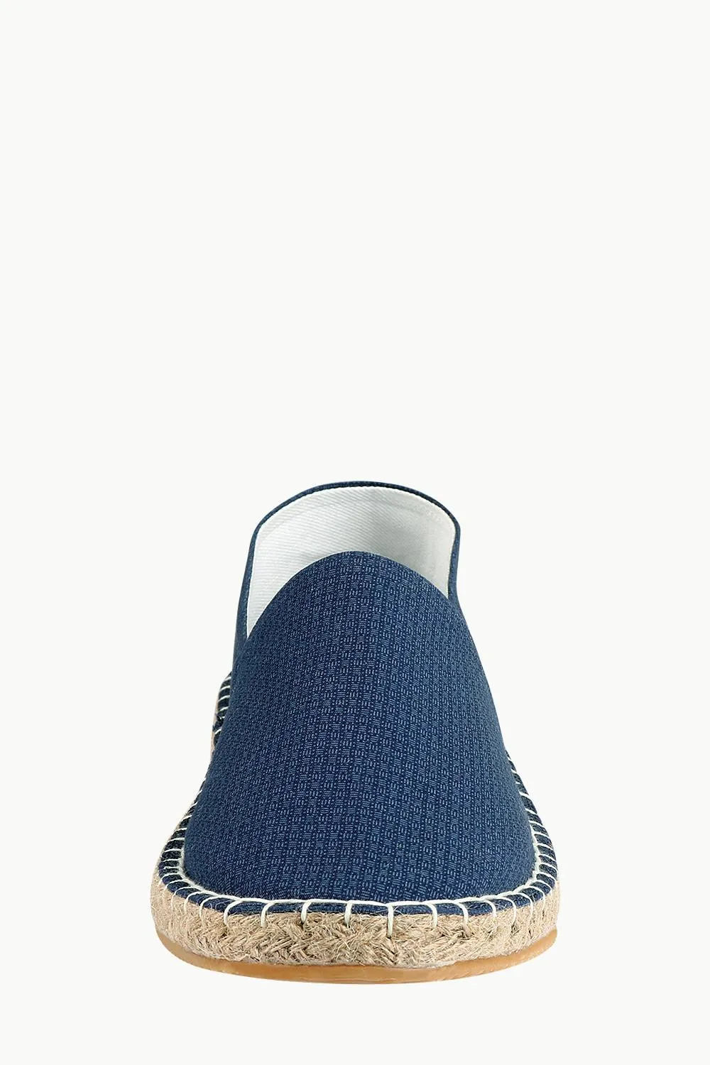 Men's Thread Print Navy Espadrilles
