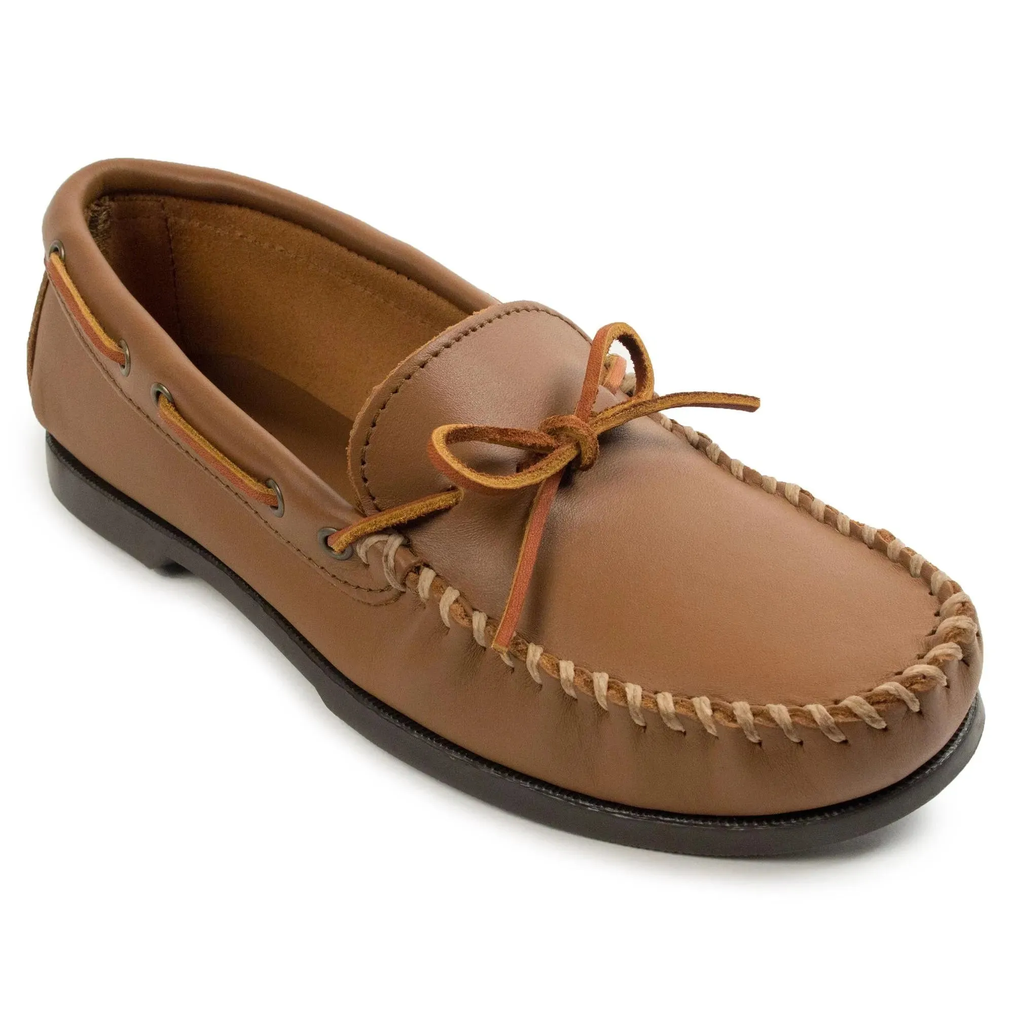 Minnetonka Camp Moc Leather - Mens Moccasin