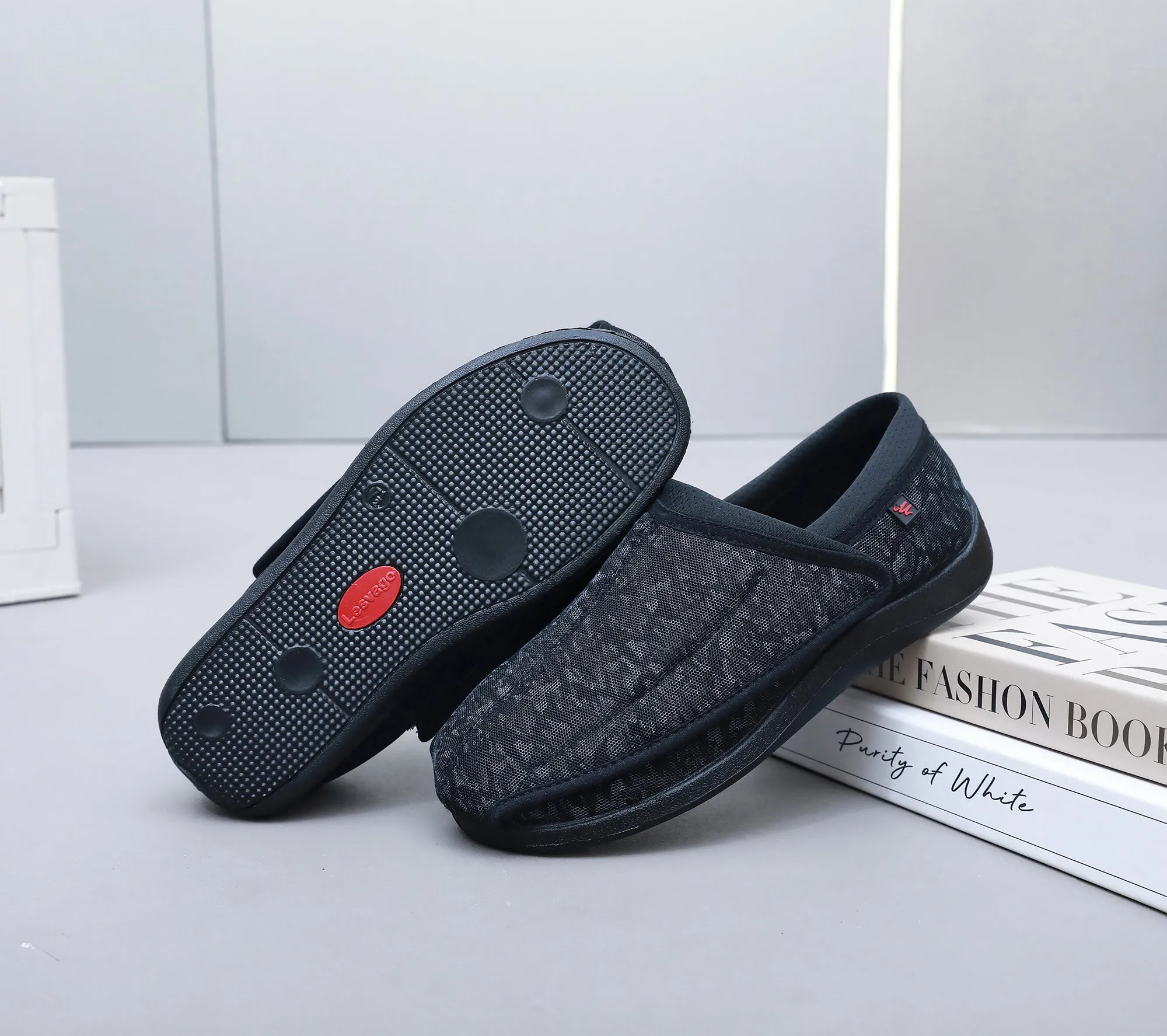Nanccy Wide Diabetic Shoes For Swollen Feet - NW6039