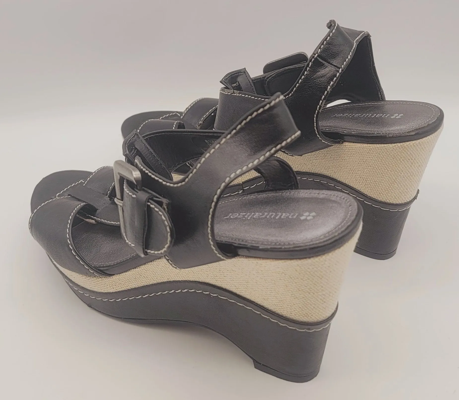 Naturalizer Womens Wedge Sandal Size 8.5M