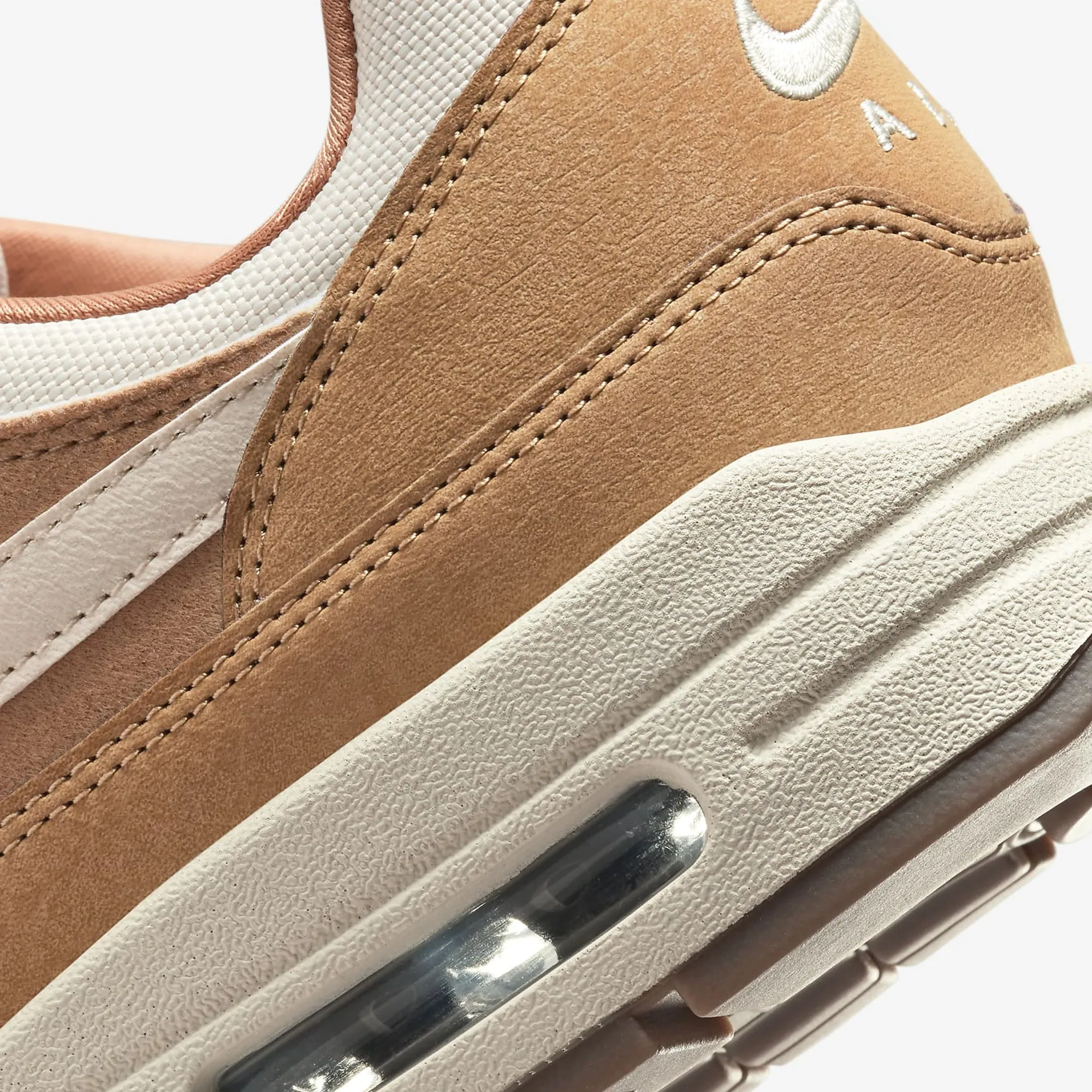 Nike | WMN'S AIR MAX 1 '87 { FLAX/COCONUT MILK-SESAME-VINTAGE GREEN