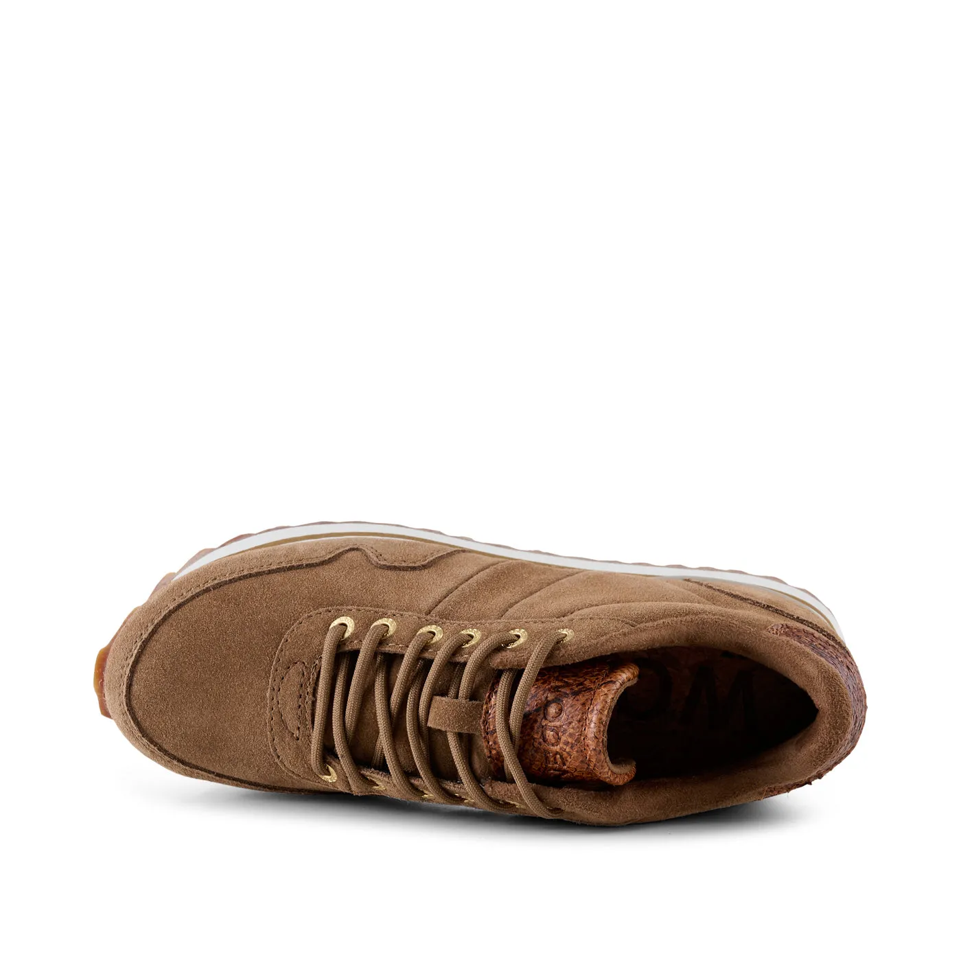 Nora III Suede Plateau - Latte