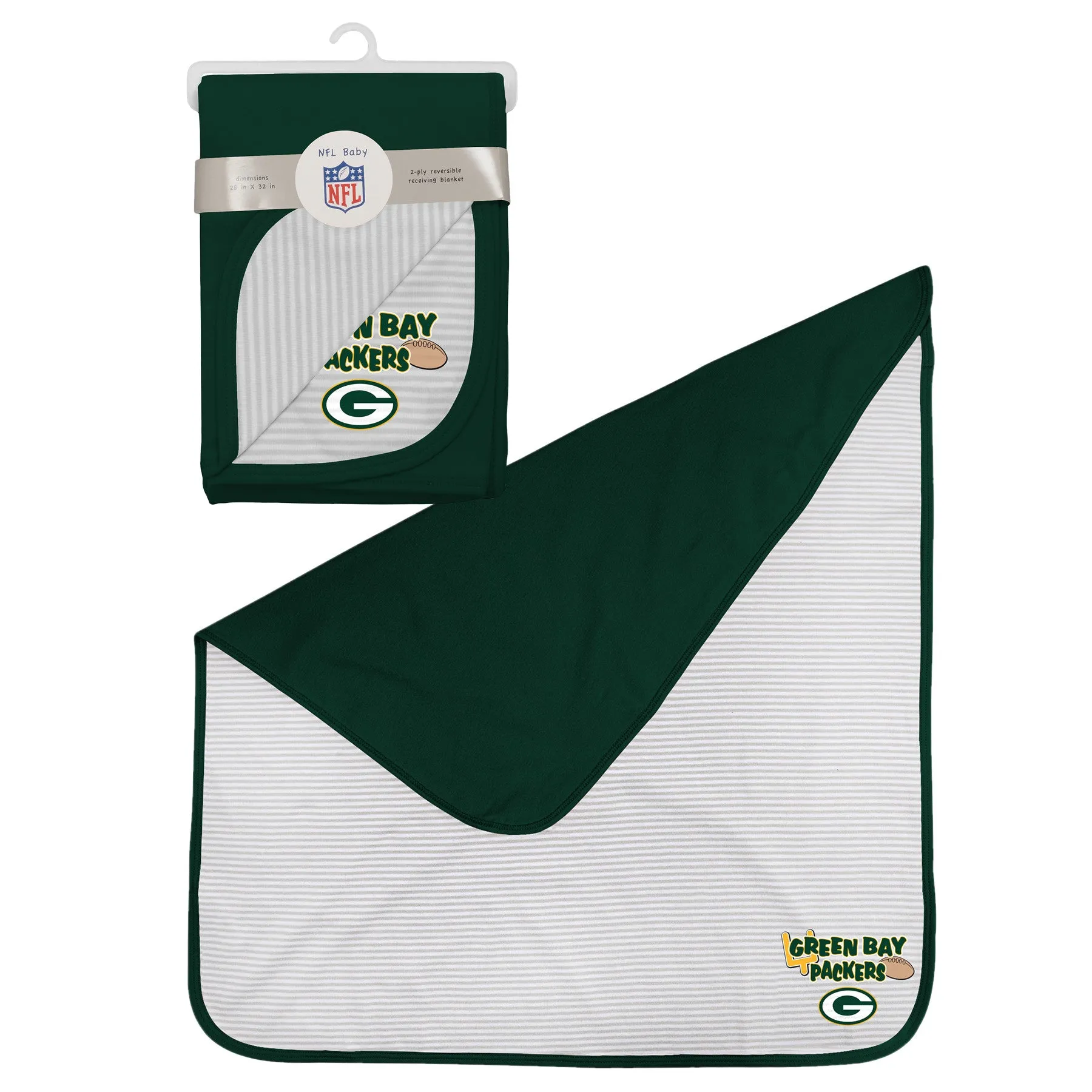 Packers Newborn Baby Blanket