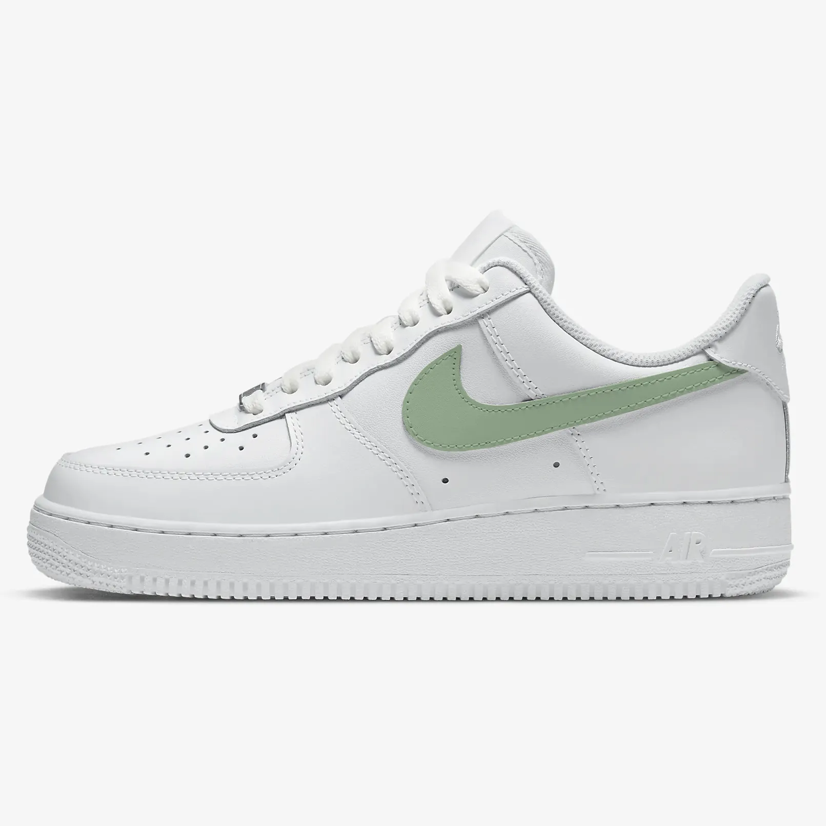 Pastel Green Tick AF1