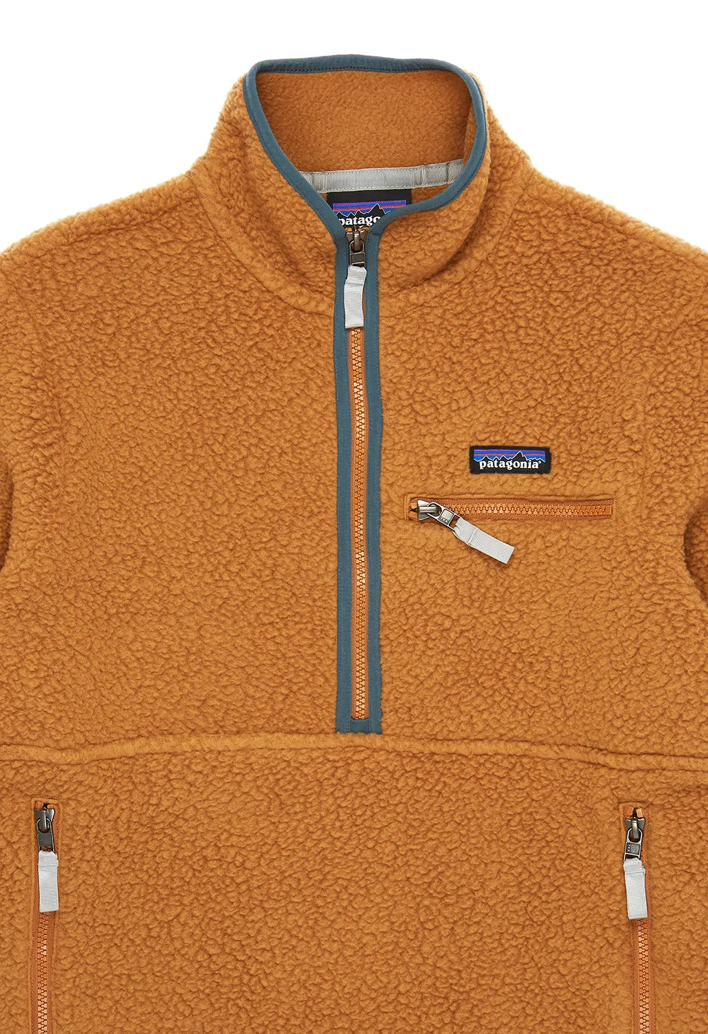 Patagonia Women's Retro Pile Marsupial - Nest Brown w/Nouveau Green